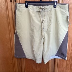NWT Timberland Color Block Swim Trunks